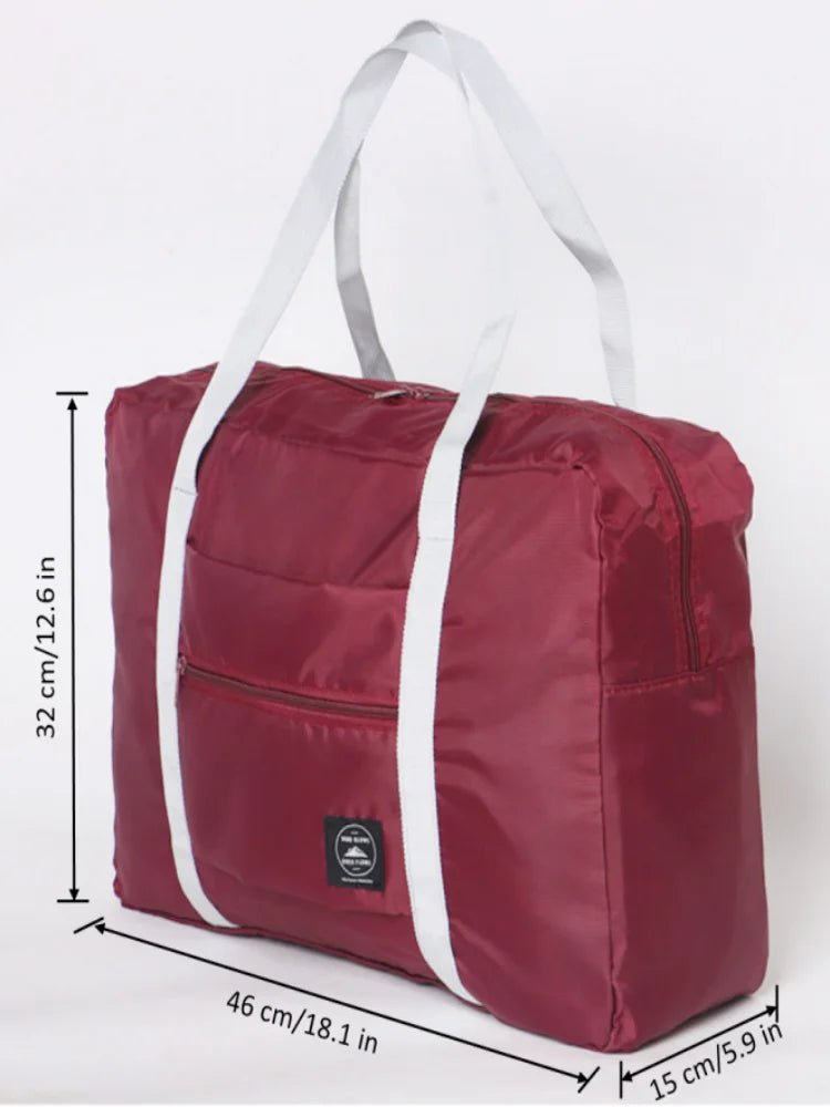 Foldable Travel Duffel Bag for Airlines Carry on Bag for Women and Girls Lightweight Large Capacity Sports Weekend Trip Overnigh — image 13