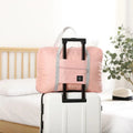 Foldable Travel Duffel Bag for Airlines Carry on Bag for Women and Girls Lightweight Large Capacity Sports Weekend Trip Overnigh — image 7