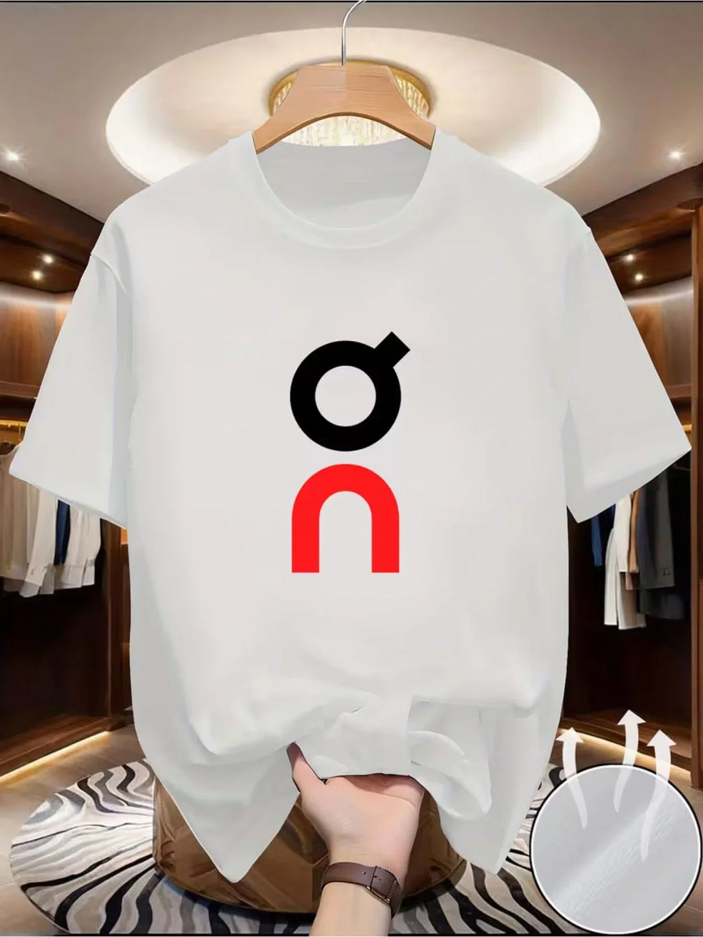 Men's Casual Printed Cotton T-Shirt Premium High Quality Soft Breathable Solid Color Tee Shirt Stylish Unique Logo Graphic — image 11