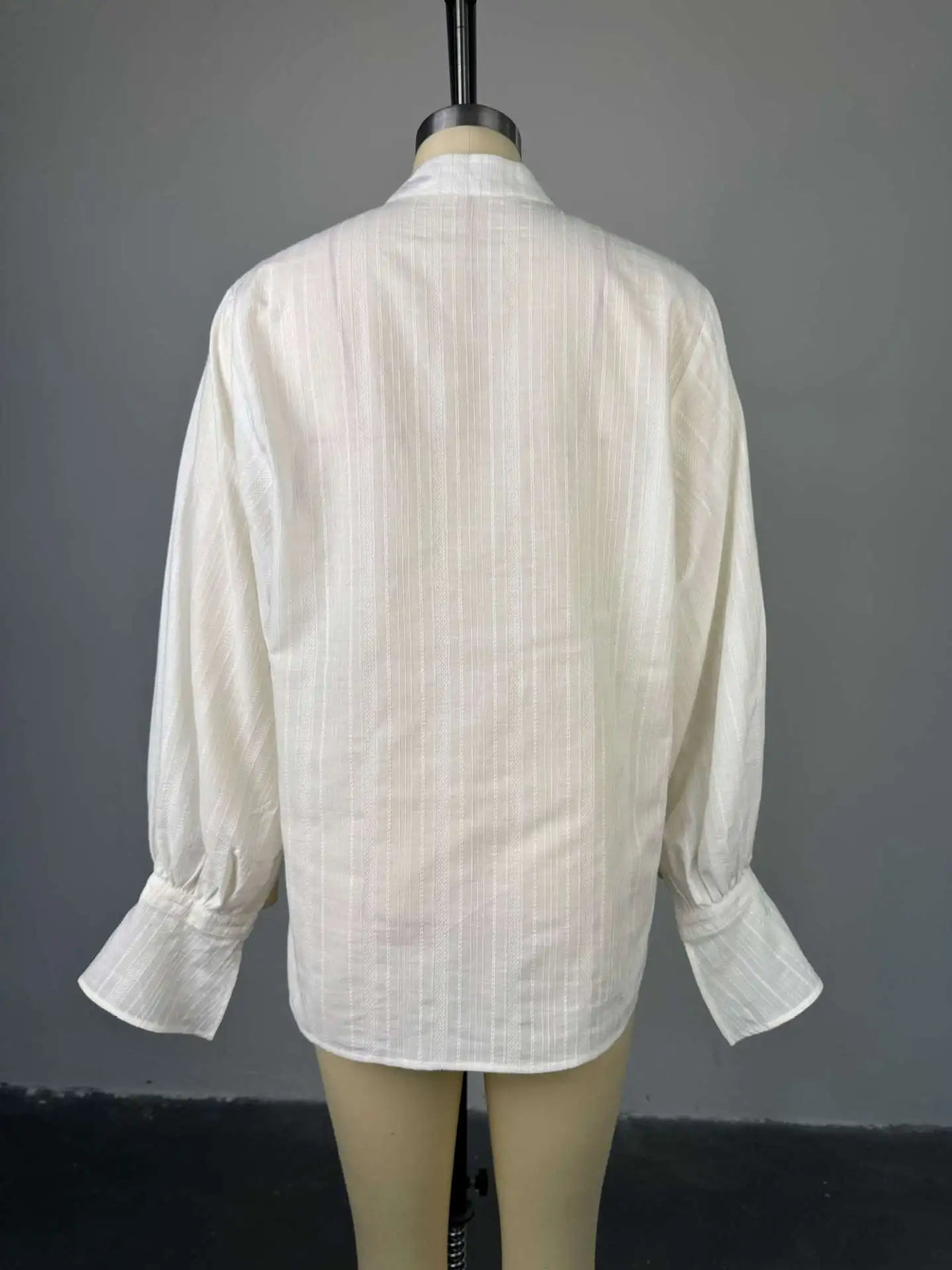 Fashion White Shirts Women Long Sleeve Oversize Blouse 2025 New Spring Summer Basic Tops Cotton Chic Shirt for Women — image 9