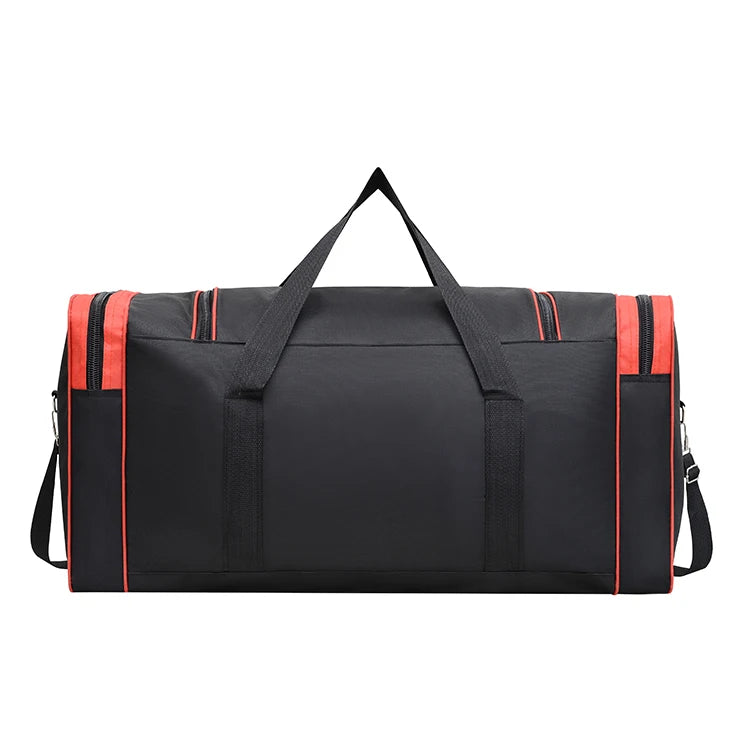 Men's Large Capacity Luggage Bag - Multi Pocket Travel Bag with Zipper Closure, Foldable Design, Ideal for Vacation and Sports E — image 11