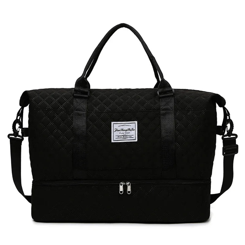 Lightweight Luggage Bag, Large Capacity Travel Duffle Bag Gym Tote Bags, Shoulder Weekender Overnight Bag — image 8
