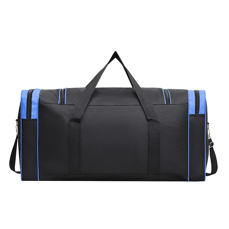 Men's Large Capacity Luggage Bag - Multi Pocket Travel Bag with Zipper Closure, Foldable Design, Ideal for Vacation and Sports E — image 14