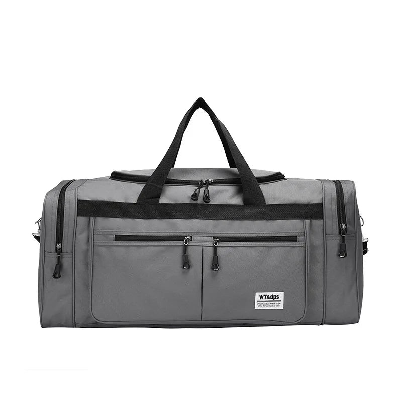 70CM 70L Nylon Luggage Travel Gym Outdoor Bag Large Travelling For Women Men Duffle Handbags Shoulder Weekend Sports Bag maletas — image 7