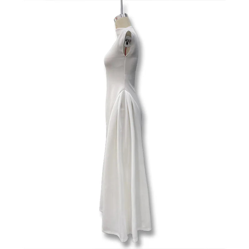 Evening Dress Dresses 2025 Woman Vestidos A-line Women's Clothing Solid Color Sleeveless Party Prom Banquet Temperament Elegant — image 10