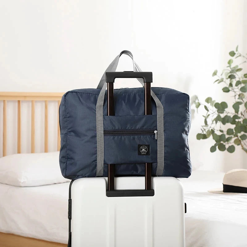 Foldable Travel Duffel Bag for Airlines Carry on Bag for Women and Girls Lightweight Large Capacity Sports Weekend Trip Overnigh — image 10