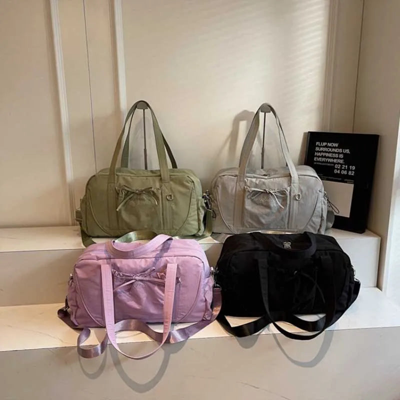 New Travel Bag Large Capacity Shoulder Portable Luggage Bag Travel Storage Bag Boarding Bags Sports Fitness Bags for Women сумка — image 2