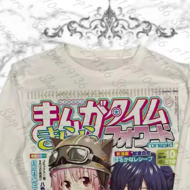 Woman Clothes for Women Spring 2025 Woman Clothing Female 2000s Clothes Y2k Top Graphic Tees Y2k Kitty Harajuku Women's T-shirts — image 2
