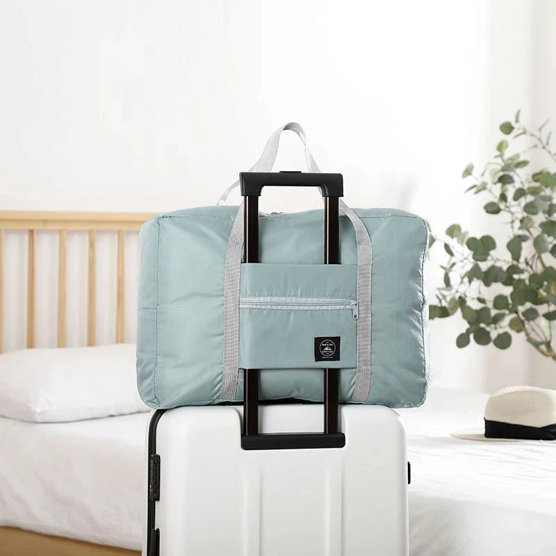 Foldable Travel Duffel Bag for Airlines Carry on Bag for Women and Girls Lightweight Large Capacity Sports Weekend Trip Overnigh — image 9