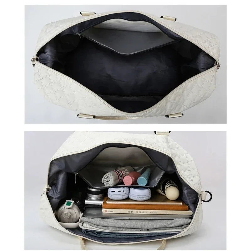 Lightweight Luggage Bag, Large Capacity Travel Duffle Bag Gym Tote Bags, Shoulder Weekender Overnight Bag — image 20