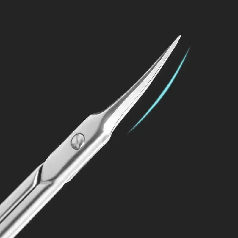 Cuticle Scissors Professional Manicure Small Scissors Dead Skin Remover For Nails Art Stainless Steel Cuticle Cutter! — image 4