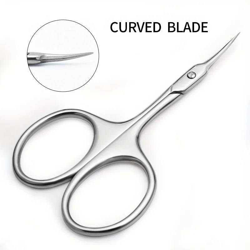 Nail Scissors Tools, Beauty Scissors, Eyebrow Scissors, Russian Front Dead Skin Scissors, Professional Dead Skin Scissors — image 6
