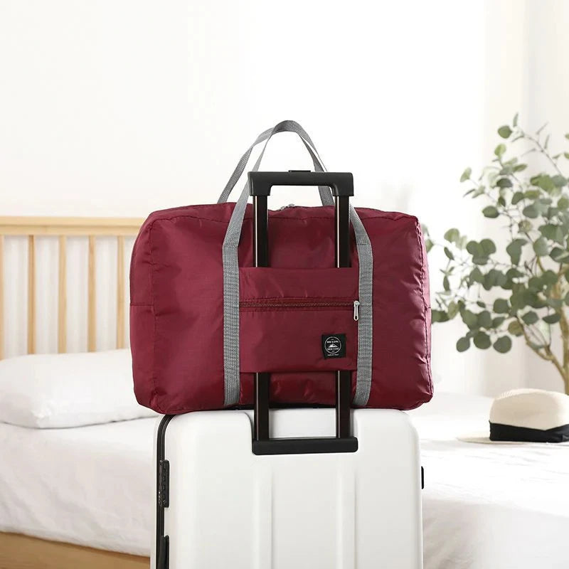 Foldable Travel Duffel Bag for Airlines Carry on Bag for Women and Girls Lightweight Large Capacity Sports Weekend Trip Overnigh — image 8