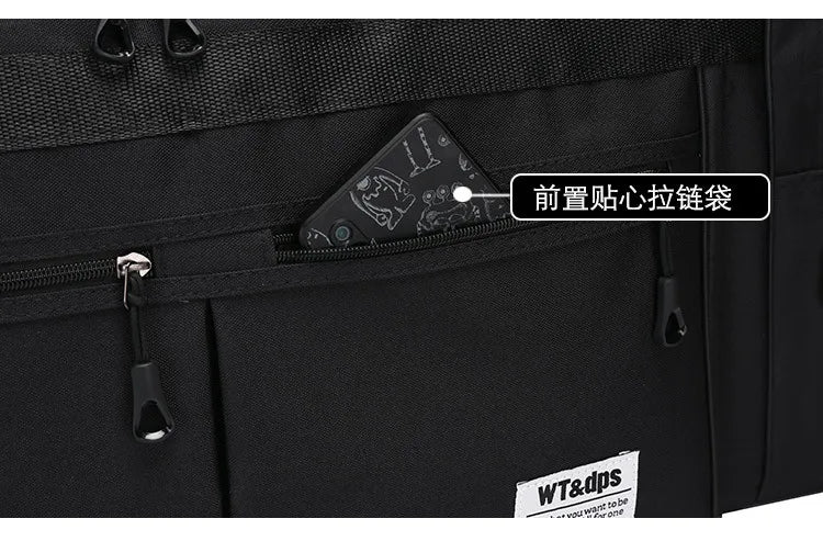 70CM 70L Nylon Luggage Travel Gym Outdoor Bag Large Travelling For Women Men Duffle Handbags Shoulder Weekend Sports Bag maletas — image 19