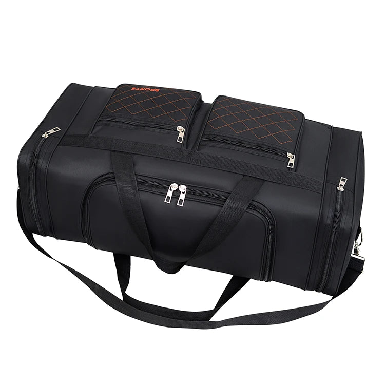 Men's Large Capacity Luggage Bag - Multi Pocket Travel Bag with Zipper Closure, Foldable Design, Ideal for Vacation and Sports E — image 19