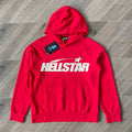 Red Hoodie Red Wash Hooded Sweater — image 1