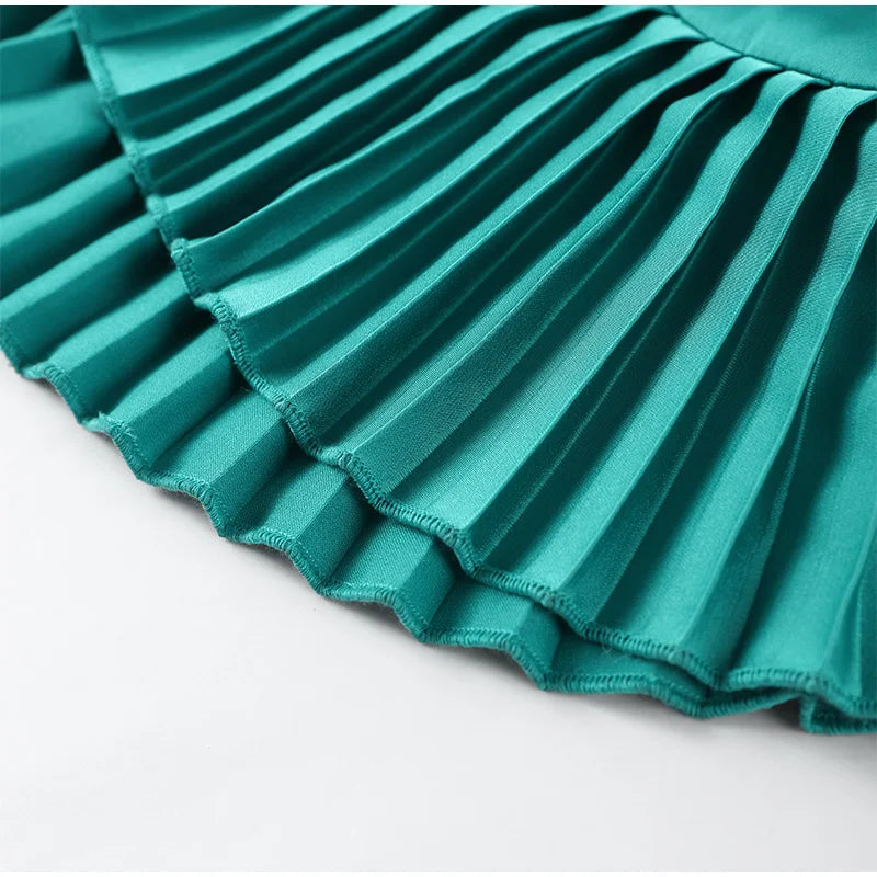 Women's Dresses Elegant Party Dress Satin One-Shoulder Ruffled Midi Dress Sexy Elegant Formal Gown Woman Clothes New Outerwear — image 10