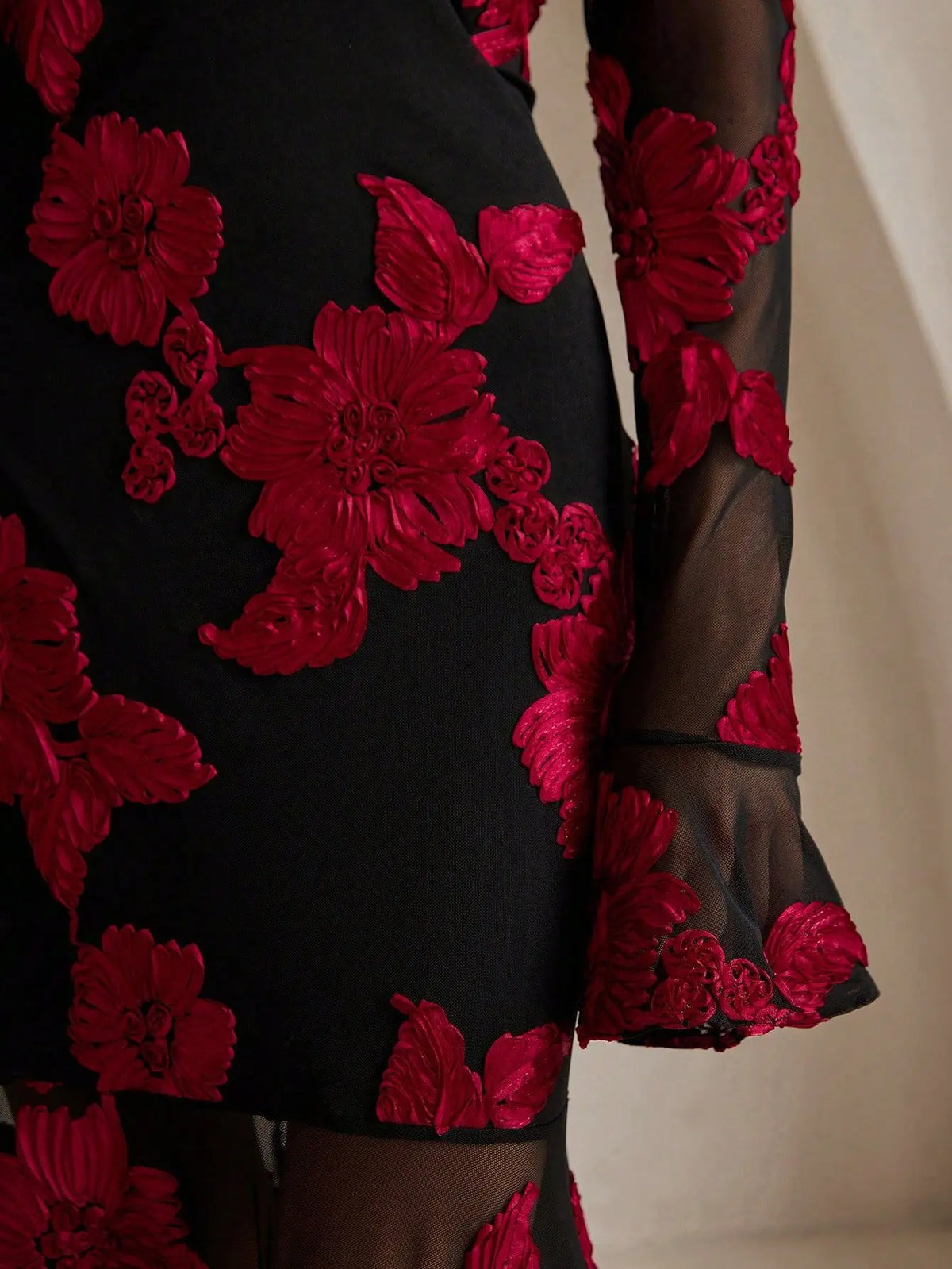 Elegant Dress Dress for Women 2025 Spring Collection Waist V-neck Jacquard Embroidered Dress — image 17