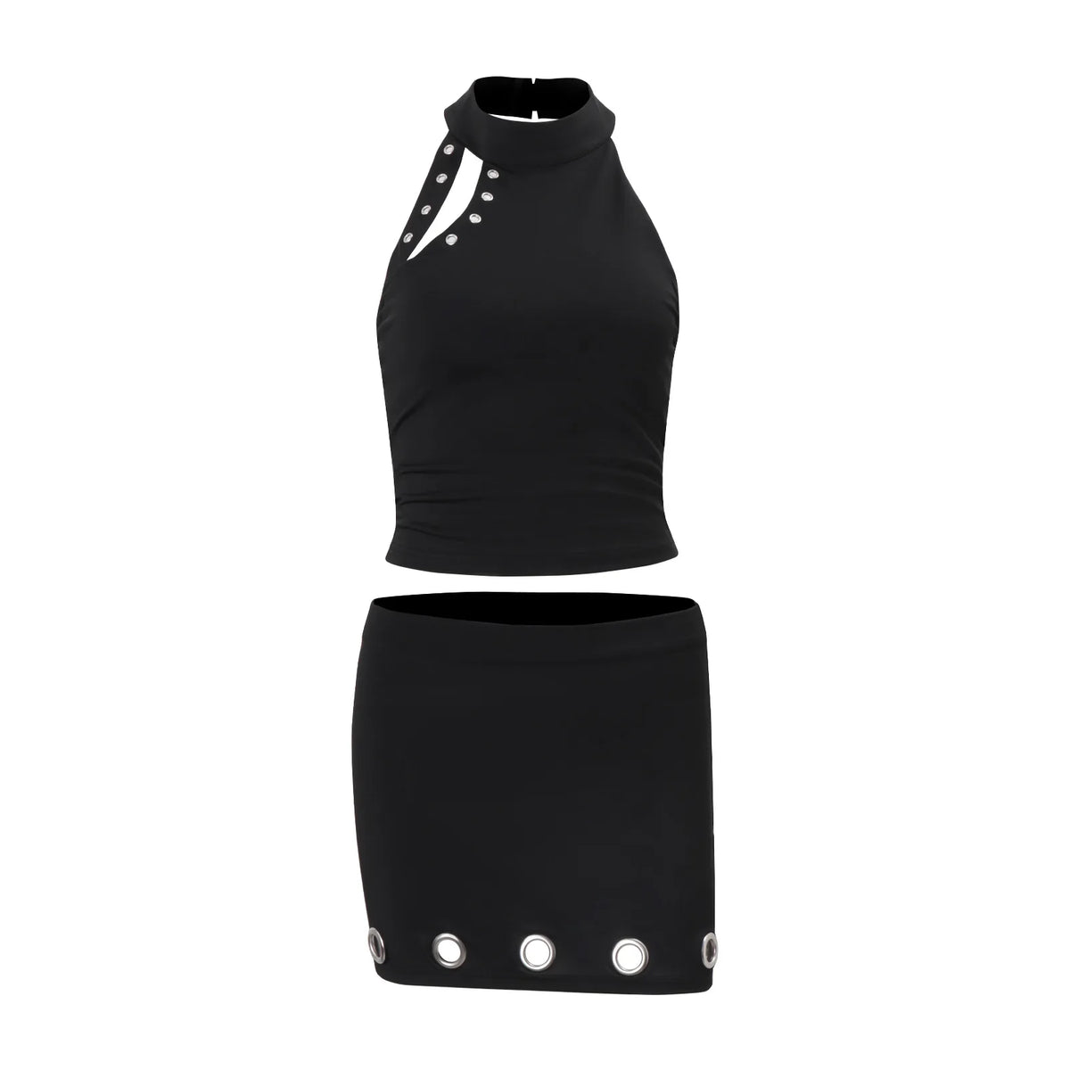 Women's Clothing 2026 Autumn New Design Short Vest Top Hip Skirt Set — image 5