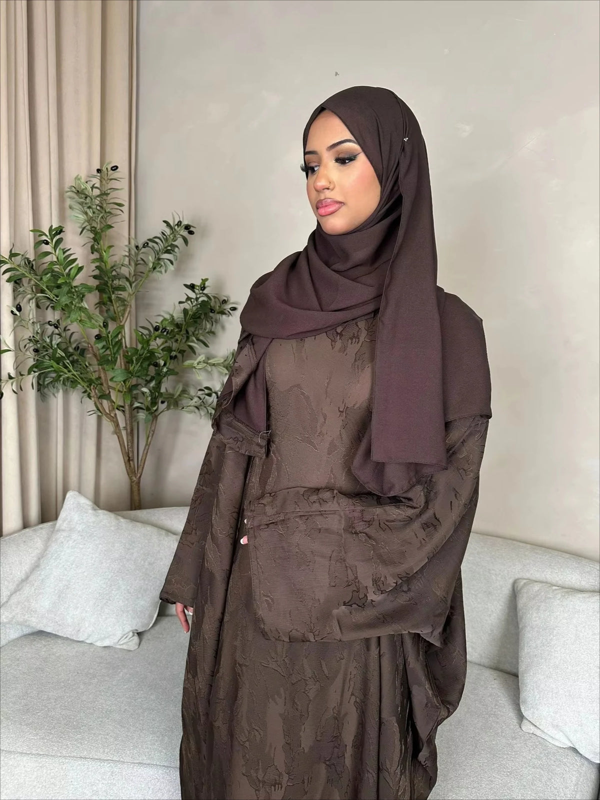 Muslim Dress Women Eid Abaya Turkish Kaftan Vestidos Arabic Long Robe Ramadan Morocco Dubai Abayas Jalabiya Modest Dresses — image 6