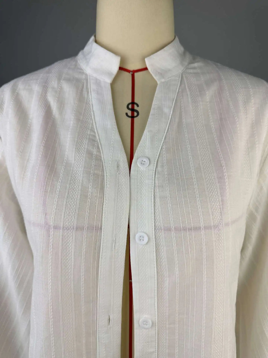 Fashion White Shirts Women Long Sleeve Oversize Blouse 2025 New Spring Summer Basic Tops Cotton Chic Shirt for Women — image 6