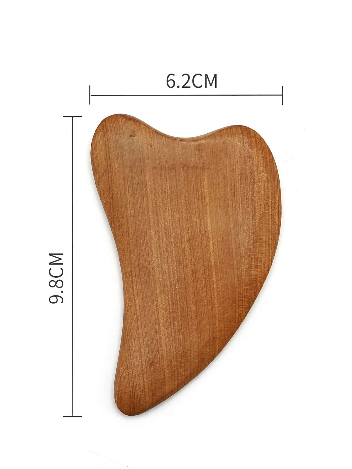 Gua Sha Facial Tools Skin Care Tools 1pc Wooden Gua Sha Massage Board For Face For Spa Acupuncture Point Massager — image 3