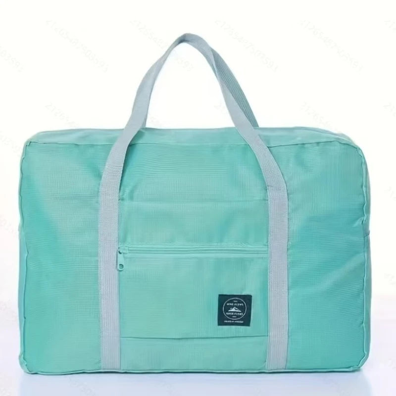 Travel Bag Folding Travel Storage Bag Travel Storage Bags Boarding Luggage Clothes Handbags Picnic Move House Large Handbag — image 2