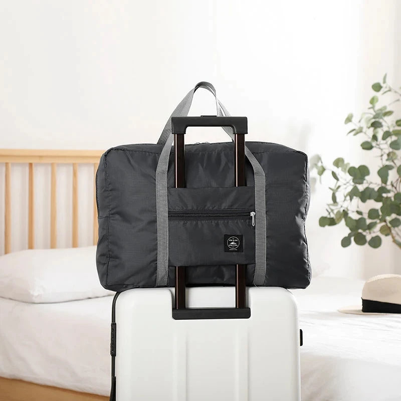 Foldable Travel Duffel Bag for Airlines Carry on Bag for Women and Girls Lightweight Large Capacity Sports Weekend Trip Overnigh — image 11