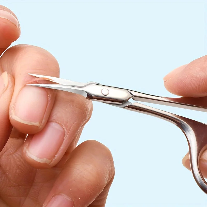 Nail Scissors Tools, Beauty Scissors, Eyebrow Scissors, Russian Front Dead Skin Scissors, Professional Dead Skin Scissors — image 5