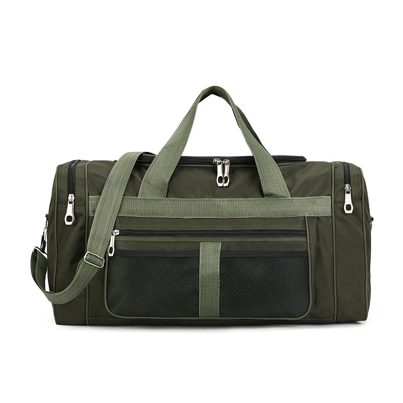 1 Large Capacity Luggage Storage Bag, Portable Travel Handbag, Shoulder or Crossbody, Fitness Bag — image 3