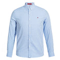 Men's Shirt New Versatile Commuting Casual Striped Design Men's Long Sleeved Shirt — image 5