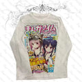 Woman Clothes for Women Spring 2025 Woman Clothing Female 2000s Clothes Y2k Top Graphic Tees Y2k Kitty Harajuku Women's T-shirts — image 1