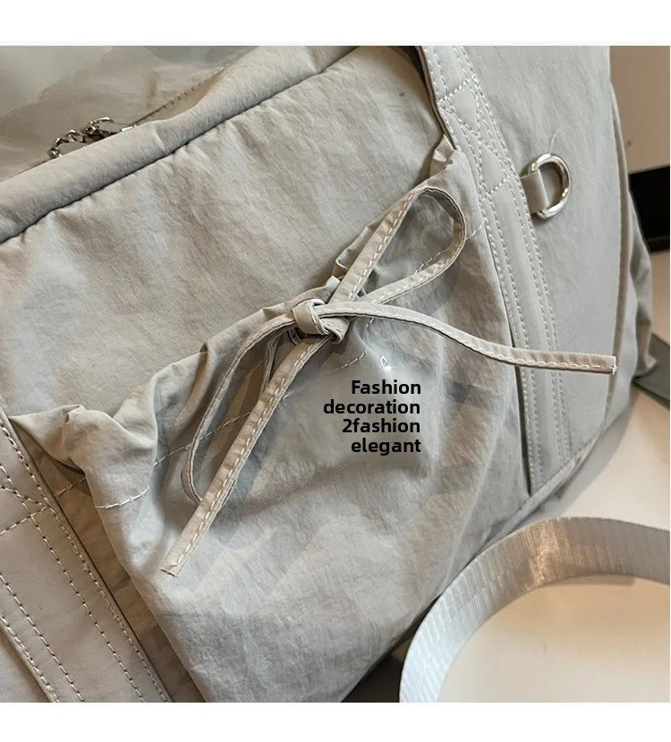 New Travel Bag Large Capacity Shoulder Portable Luggage Bag Travel Storage Bag Boarding Bags Sports Fitness Bags for Women сумка — image 19