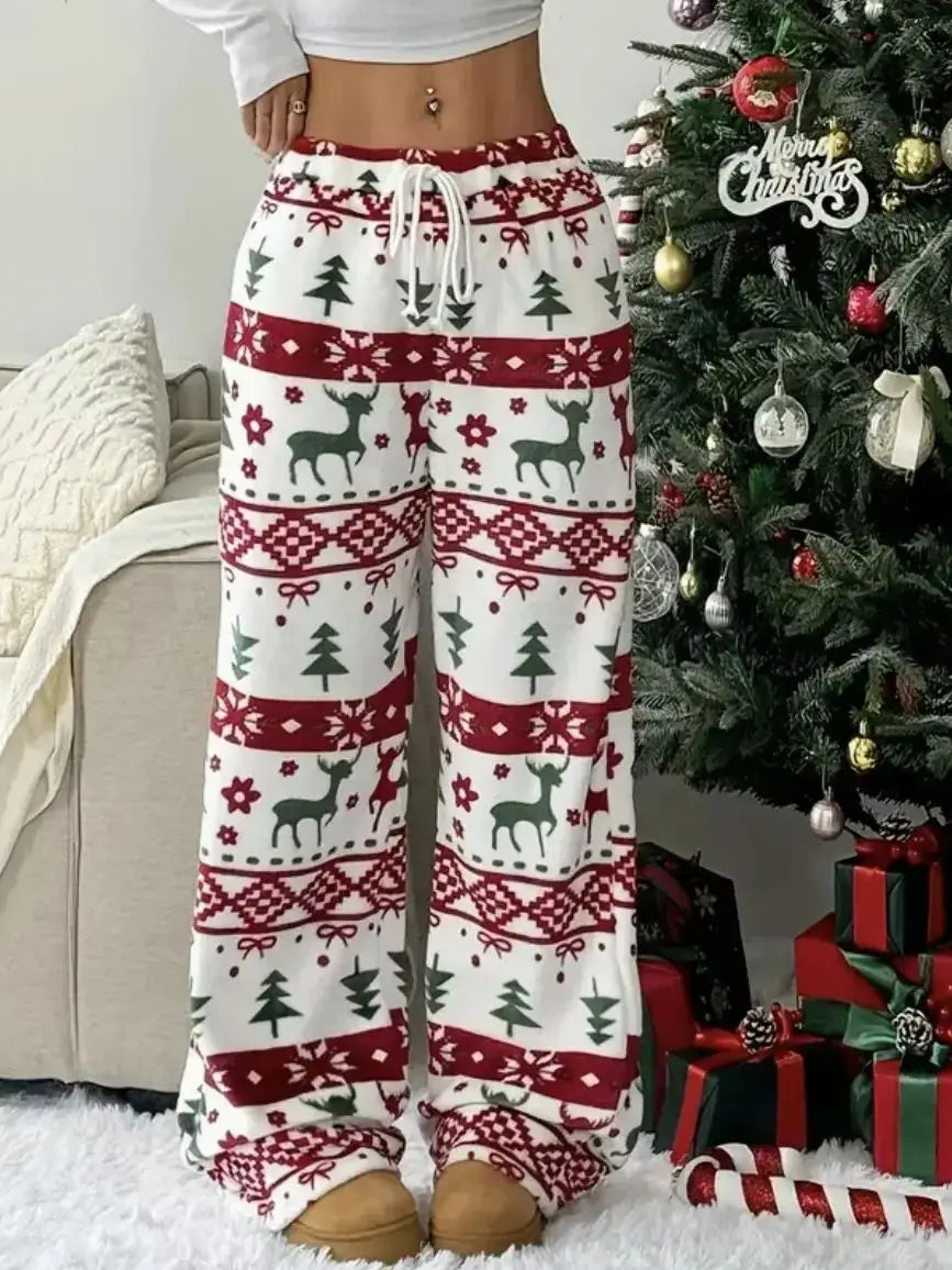 Women's clothing elegant casual fashionable outdoor sports warm home, elastic autumn and winter long pants Women's clothing — image 7