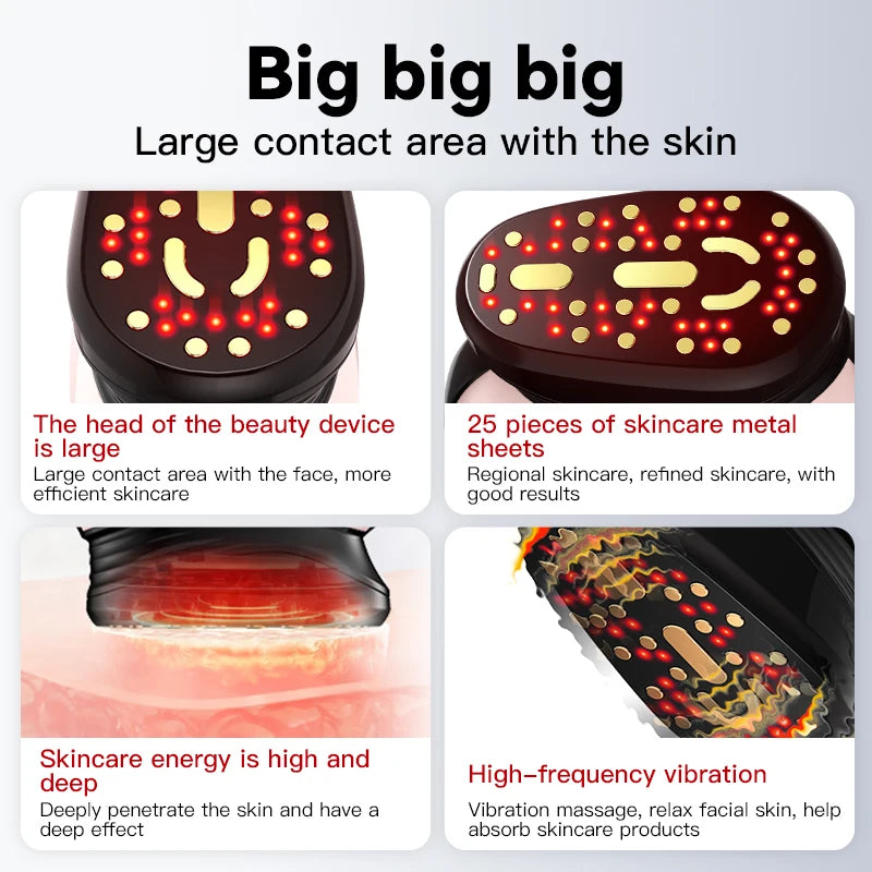 Beauty and Skincare Tools, Home Beauty equipment, Vibrating Hot Compress and Skincare Massage equipment, Christmas Gifts — image 3