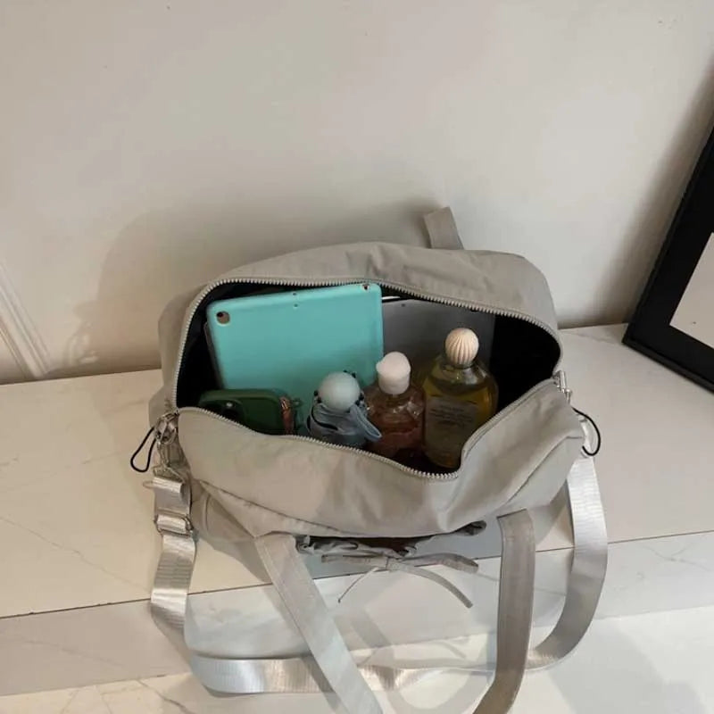 New Travel Bag Large Capacity Shoulder Portable Luggage Bag Travel Storage Bag Boarding Bags Sports Fitness Bags for Women сумка — image 3
