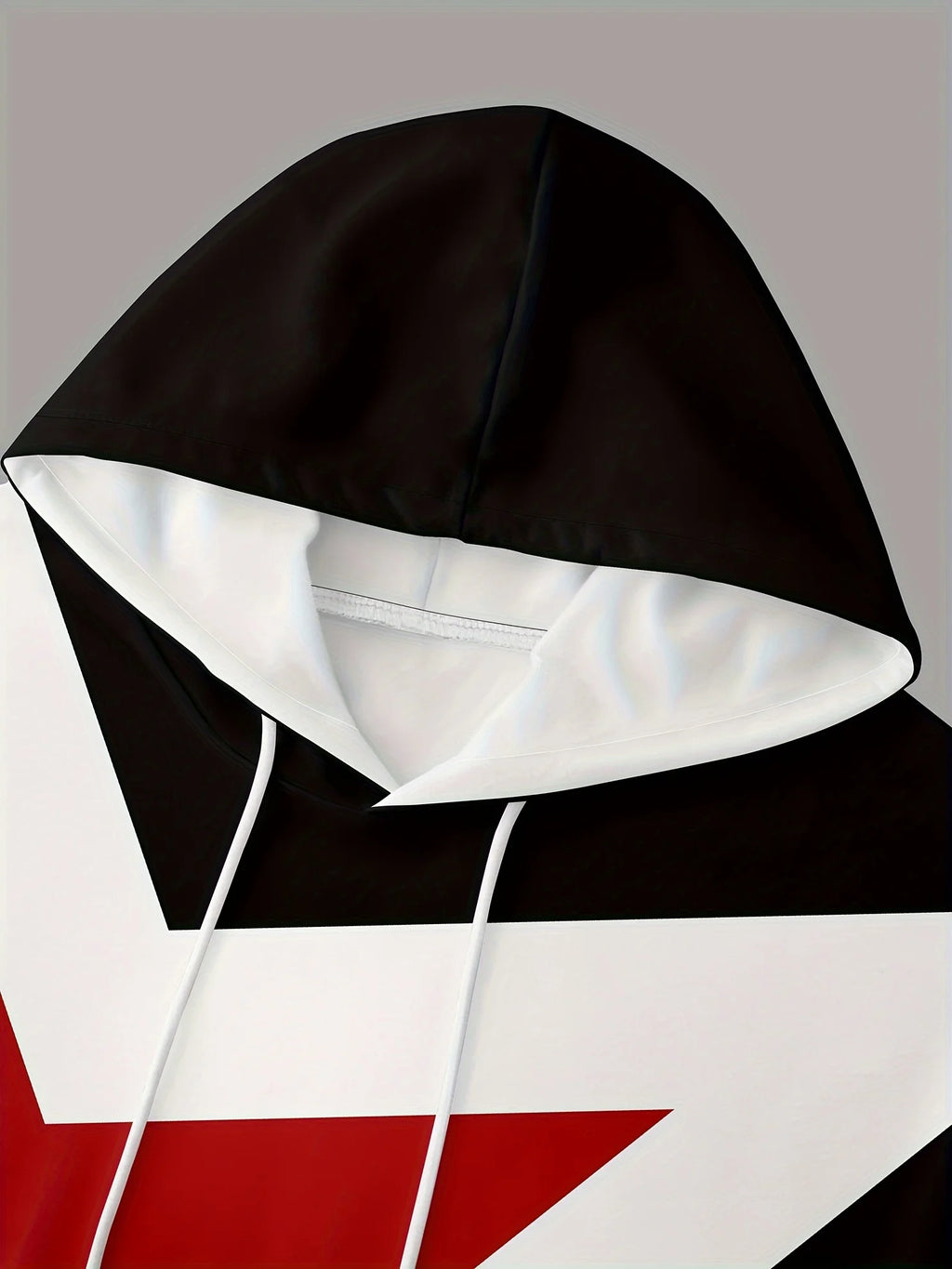 The new men's hoodie for the autumn of 2025 features a street casual and fashionable 3D star print pattern that is soft — image 4