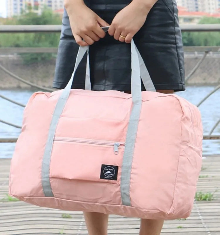Foldable Travel Duffel Bag for Airlines Carry on Bag for Women and Girls Lightweight Large Capacity Sports Weekend Trip Overnigh — image 14