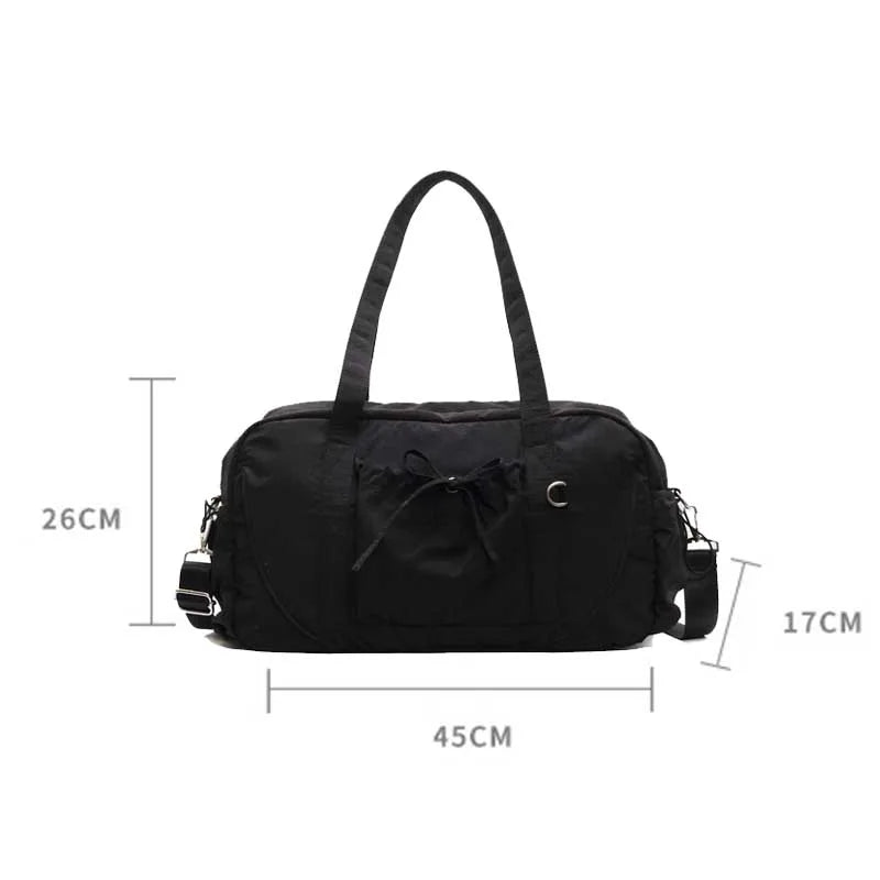 New Travel Bag Large Capacity Shoulder Portable Luggage Bag Travel Storage Bag Boarding Bags Sports Fitness Bags for Women сумка — image 6