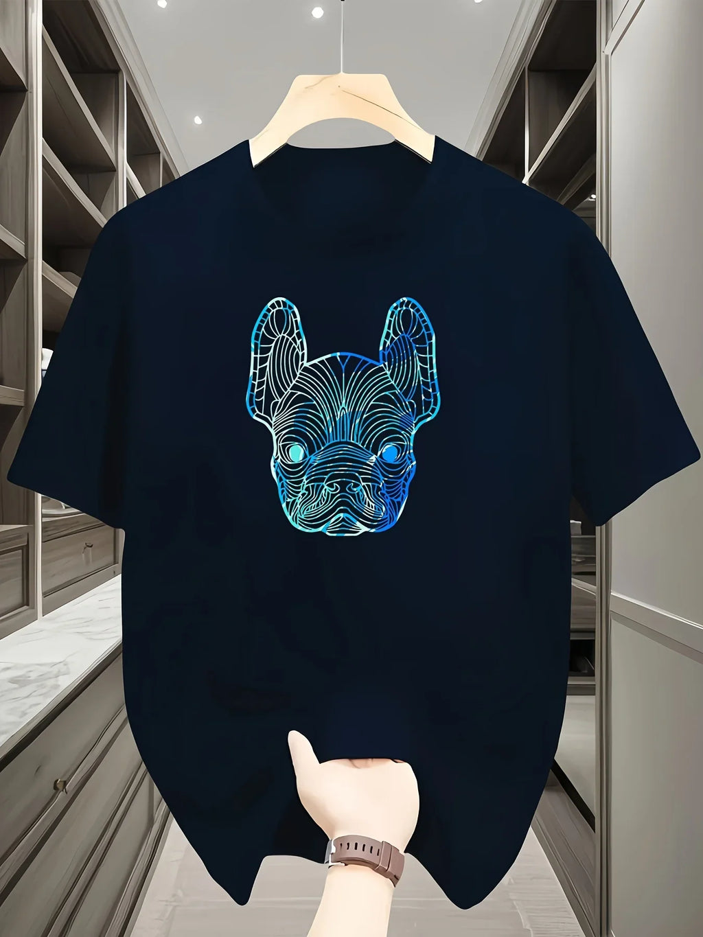 Mens Clothes Tee Shirt Homme Graphic T-Shirts Men Tshirt for Men Ropa Hombre French Matador Print Short Sleeved Round Neck 25979 — image 2