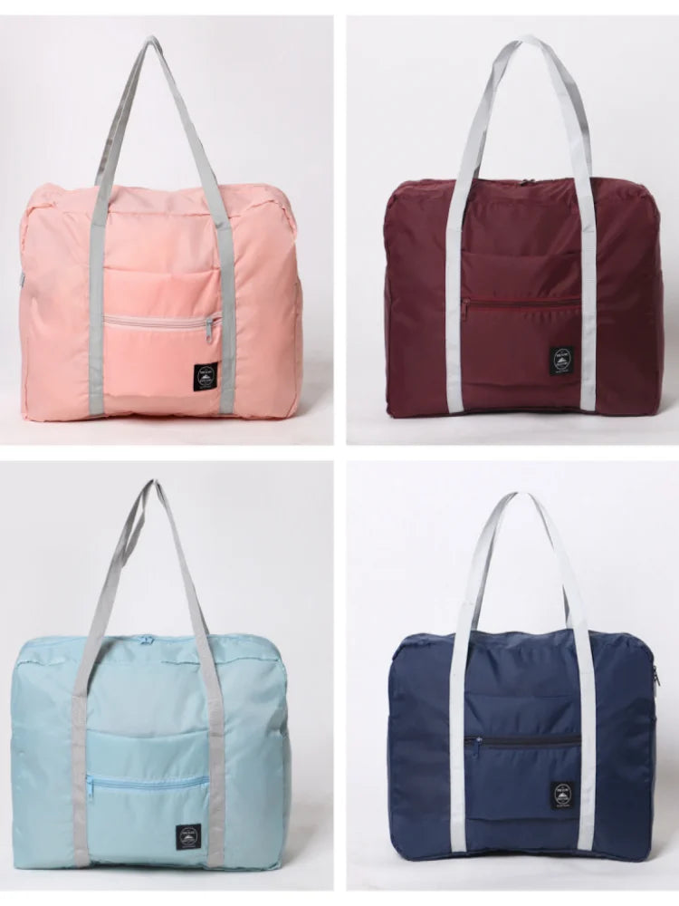 Foldable Travel Duffel Bag for Airlines Carry on Bag for Women and Girls Lightweight Large Capacity Sports Weekend Trip Overnigh — image 12