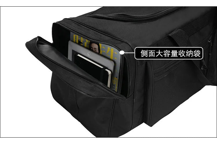 70CM 70L Nylon Luggage Travel Gym Outdoor Bag Large Travelling For Women Men Duffle Handbags Shoulder Weekend Sports Bag maletas — image 20