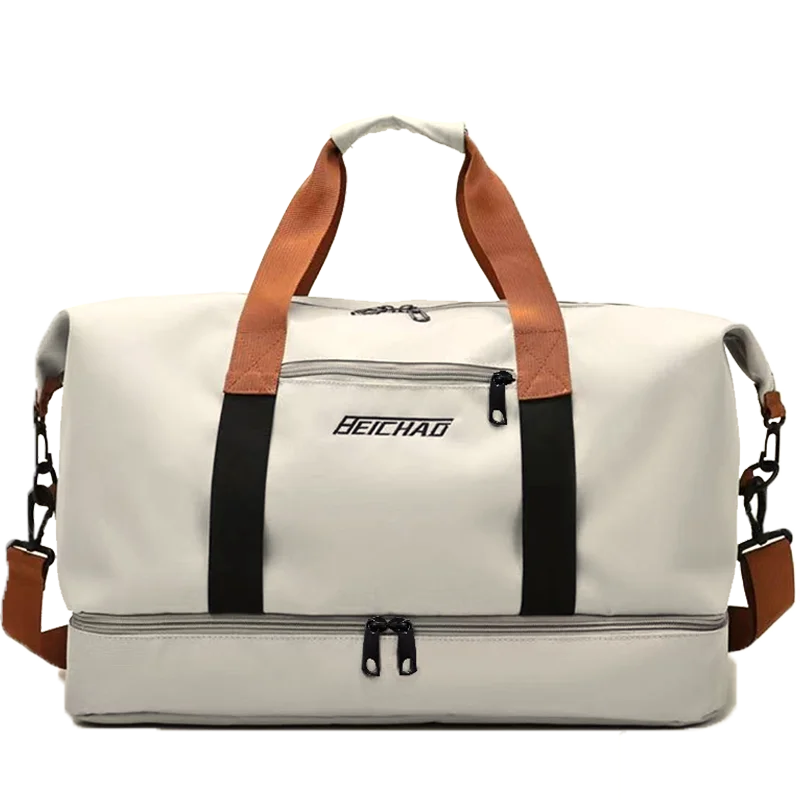 Travel Gym Bag Short-distance Luggage Portable Fitness Bags Shoulder Crossbody Chest Bag Handbags Duffle Carry On Weekender Bag — image 9