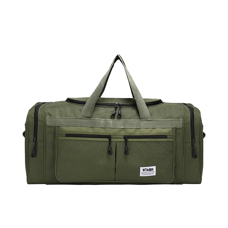 70CM 70L Nylon Luggage Travel Gym Outdoor Bag Large Travelling For Women Men Duffle Handbags Shoulder Weekend Sports Bag maletas — image 8