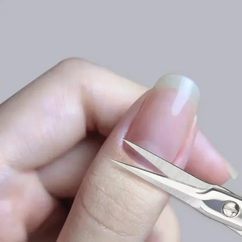 Cuticle Scissors Professional Manicure Small Scissors Dead Skin Remover For Nails Art Stainless Steel Cuticle Cutter! — image 1