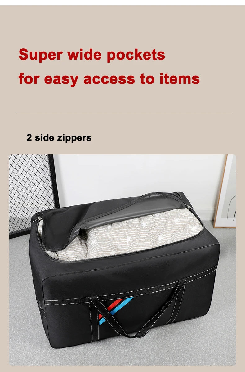 Large Capacity Trolley Bags with Wheels Foldable Luggage Wheeled Bag Travel Suitcase Waterproof Handbag Weekend Rolling Luggage — image 13