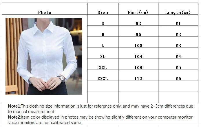 Elegant Women Shirts Woman White Shirt Long Sleeve Blouse Office Lady business Pink Shirts Button Solid Women work Blouses Tops — image 7