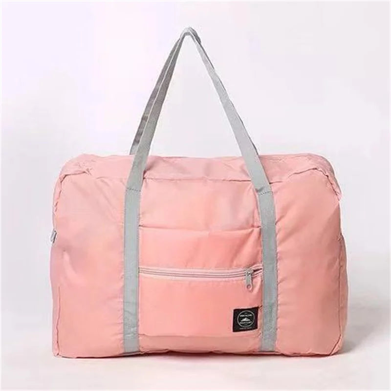 Travel Bag Folding Travel Storage Bag Travel Storage Bags Boarding Luggage Clothes Handbags Picnic Move House Large Handbag — image 7