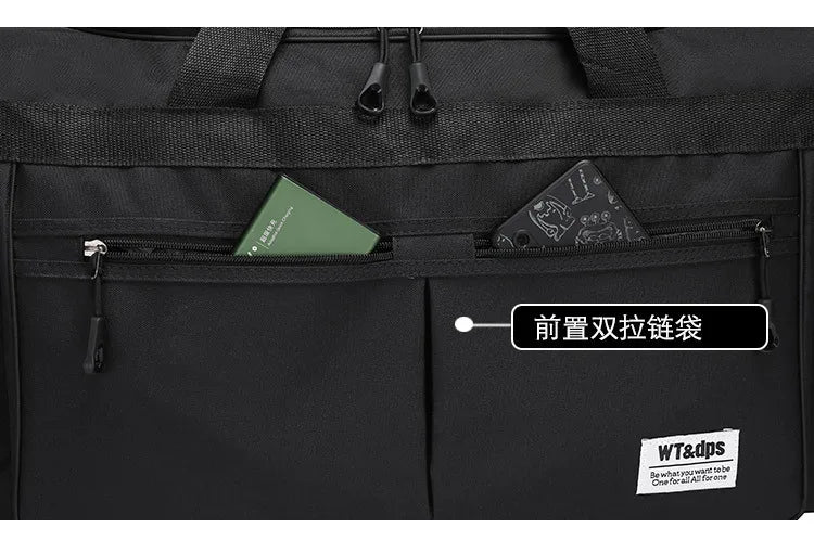 70CM 70L Nylon Luggage Travel Gym Outdoor Bag Large Travelling For Women Men Duffle Handbags Shoulder Weekend Sports Bag maletas — image 18