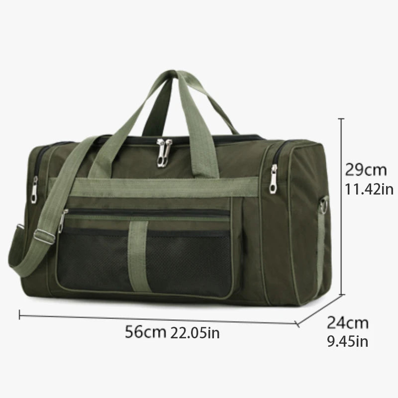 1 Large Capacity Luggage Storage Bag, Portable Travel Handbag, Shoulder or Crossbody, Fitness Bag — image 6
